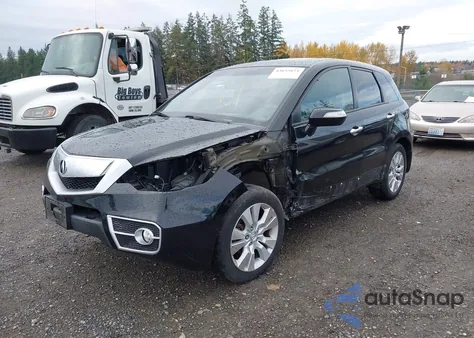 2010 Acura Rdx z USA, uszkodzony, nr VIN 5J8TB1H55AA800321